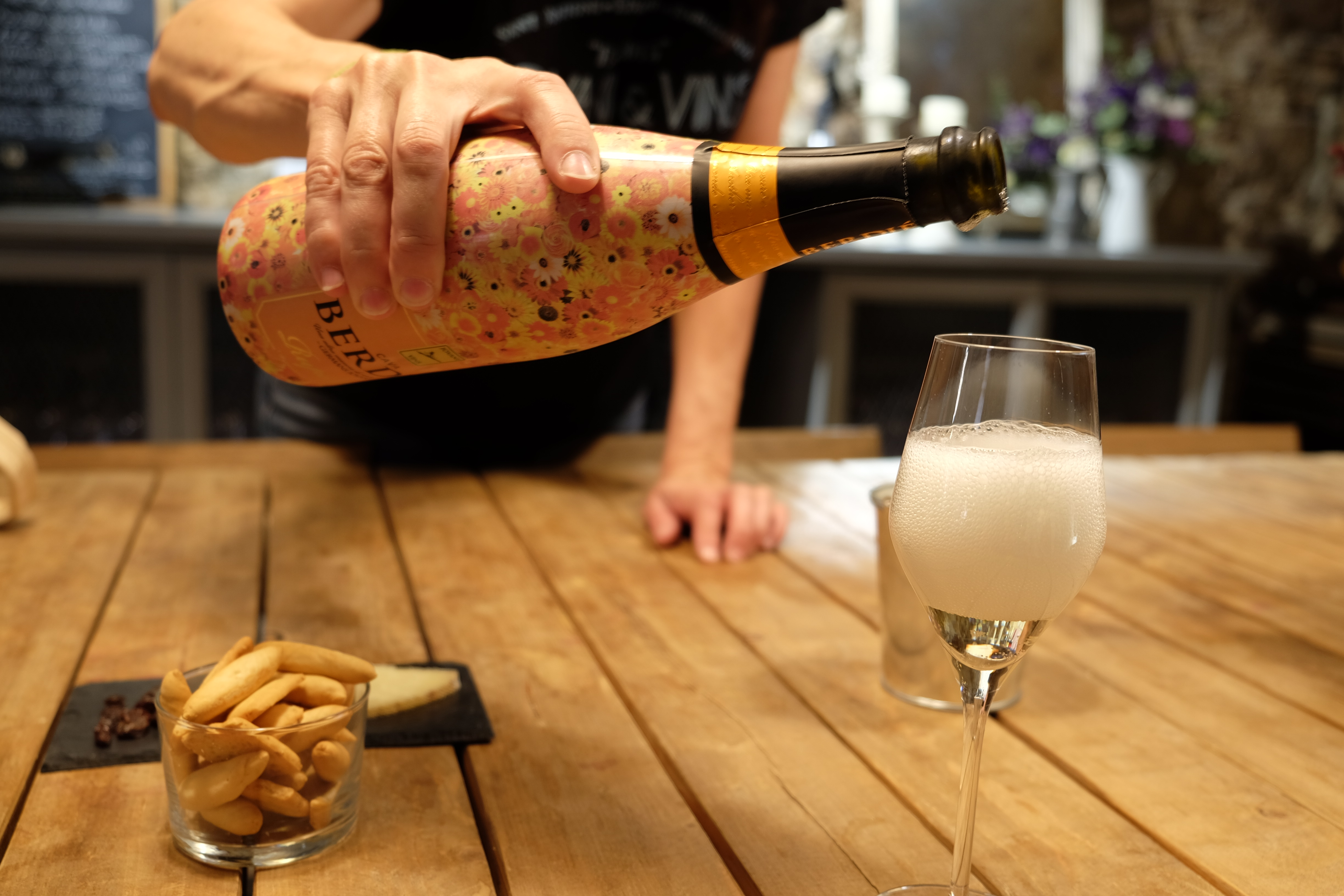 Cava tasting by Barcelona Eat Local Food Tours