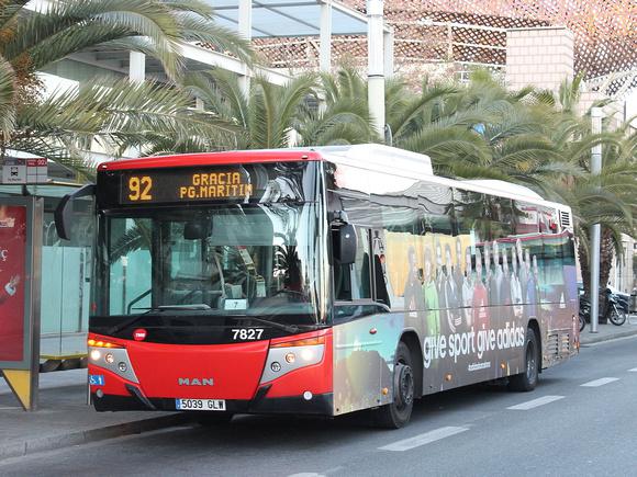 barcelona by bus