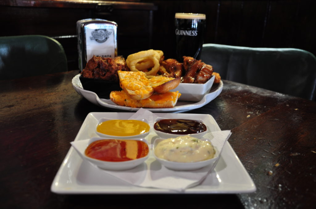 irish pub platter